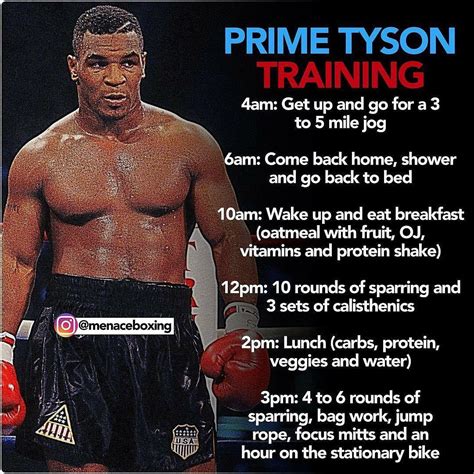 Mike Tyson Training Team