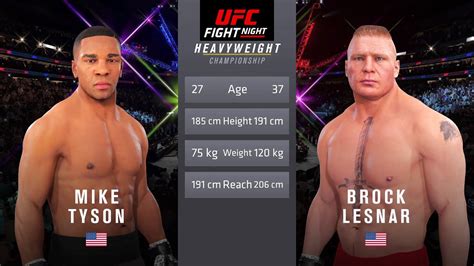 Mike Tyson vs Brock Lesnar