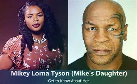 Mikey Lorna Tyson with Mike Tyson