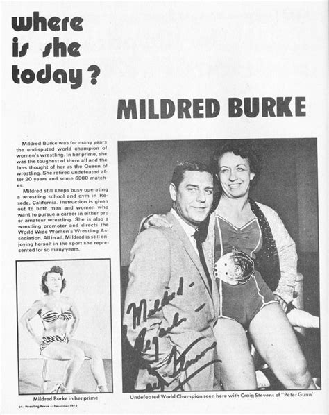 Mildred Burke early wrestling outfit