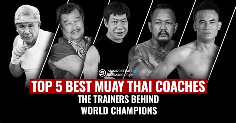 Muay Thai Coaches