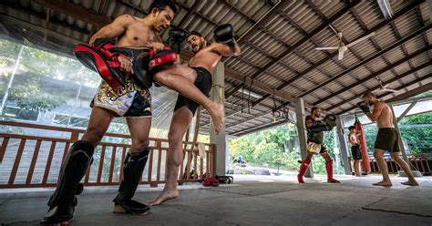 Muay Thai training