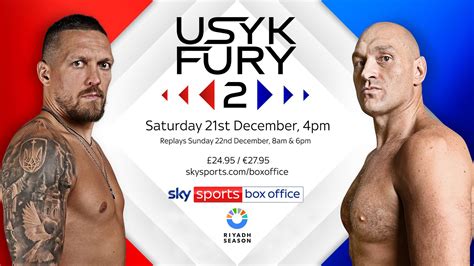 Oleksandr Usyk vs. Tyson Fury