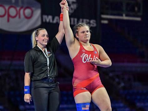 Savannah Isaac, four-time state wrestling champion