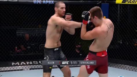 Sean Strickland vs. Brendan Allen