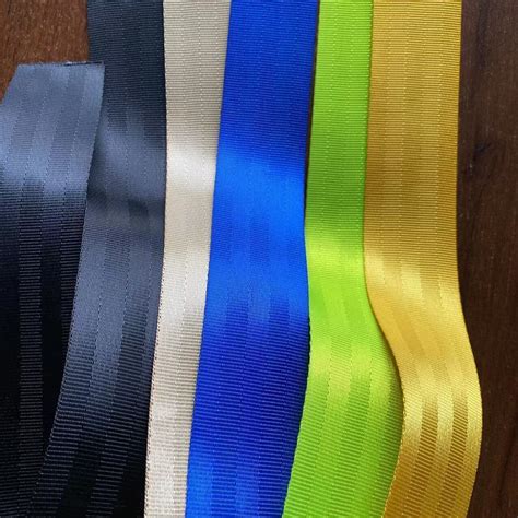 Seat Belt Webbing Options
