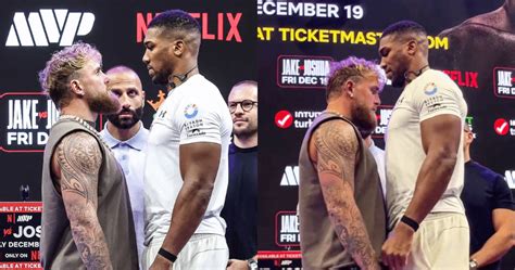 Size Comparison: Jake Paul vs Anthony Joshua