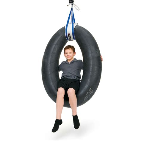 Southpaw Tire Swing Kit in use