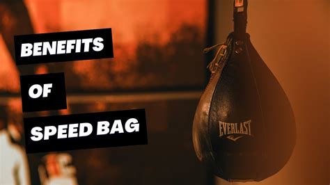 Speed Bag Training Benefits