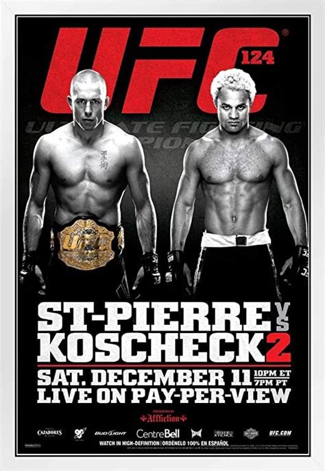 St-Pierre vs. Koscheck at UFC 124