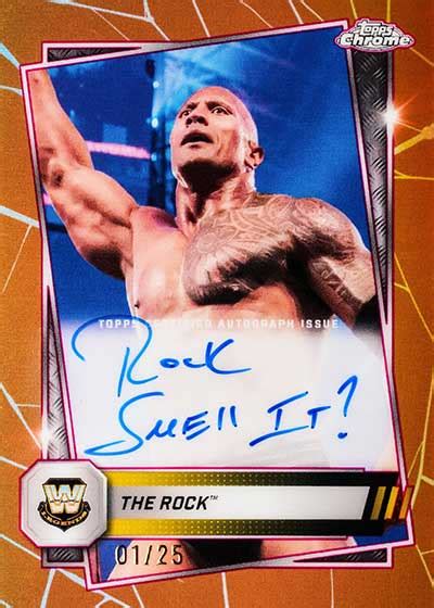 Topps Chrome WWE Refractors
