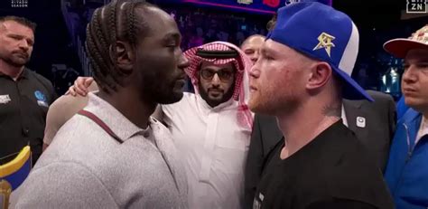 Turki Alalshikh and Dana White at Canelo vs. Crawford