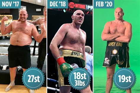 Tyson Fury Transformation