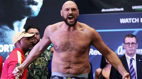 Tyson Fury Weight History