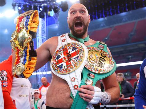 Tyson Fury after the fight