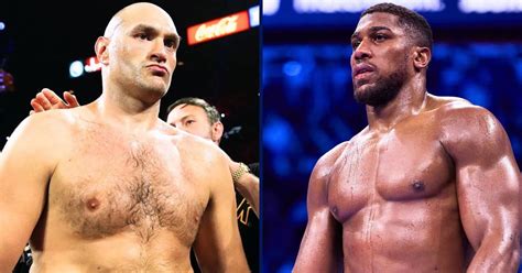 Tyson Fury and Anthony Joshua