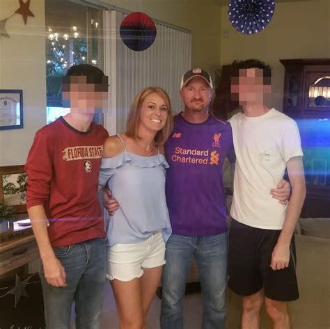 Tyson Rhodes with his family