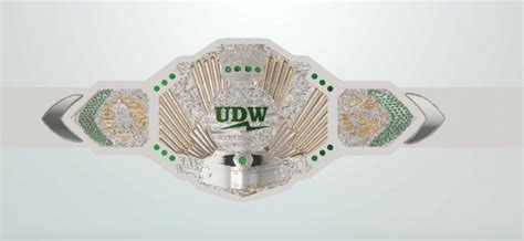 UDW Championship History