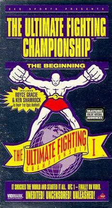 UFC 1 Poster