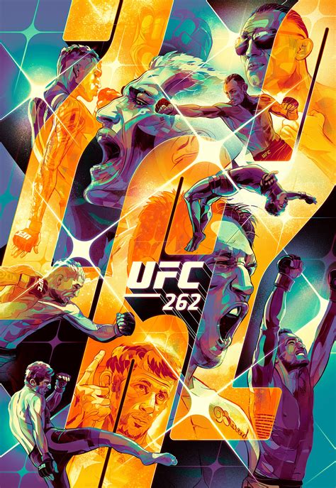 UFC 262 Poster