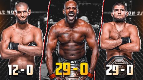 Undefeated UFC Fighters