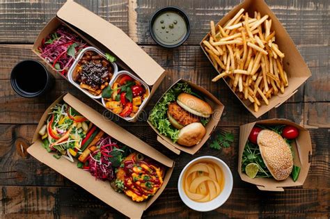 Various Takeout Food