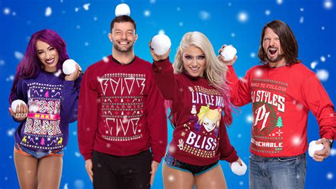 WWE Christmas Sweaters