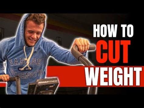 Weight Cutting Techniques