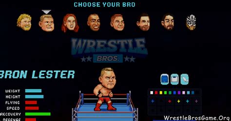 Wrestle Bros Fighting Game