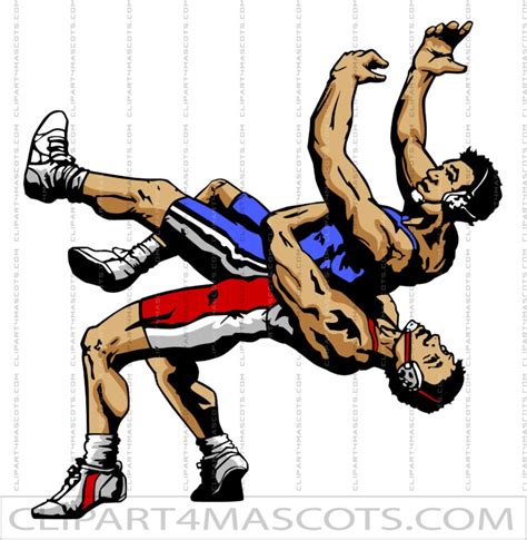 Wrestler Clip Art Example