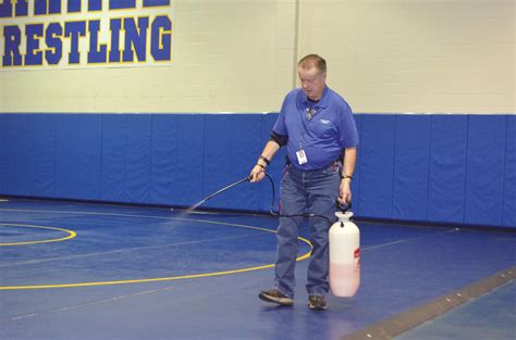 Wrestling Mat Cleaning