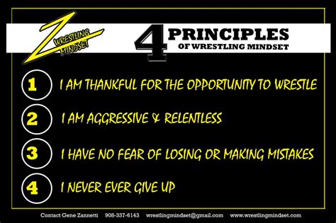 Wrestling Principles