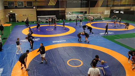 Wrestling Training Session