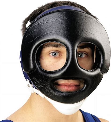 Wrestling face guard